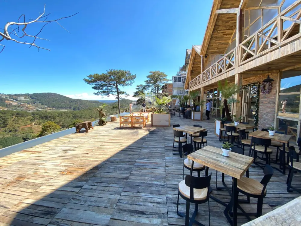 nhung quan cafe ngam toan canh da lat tu tren cao 3