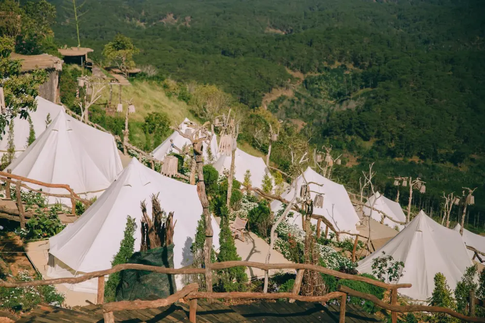 glamping o da lat trai nghiem nghi duong giua thien nhien mong mo 12