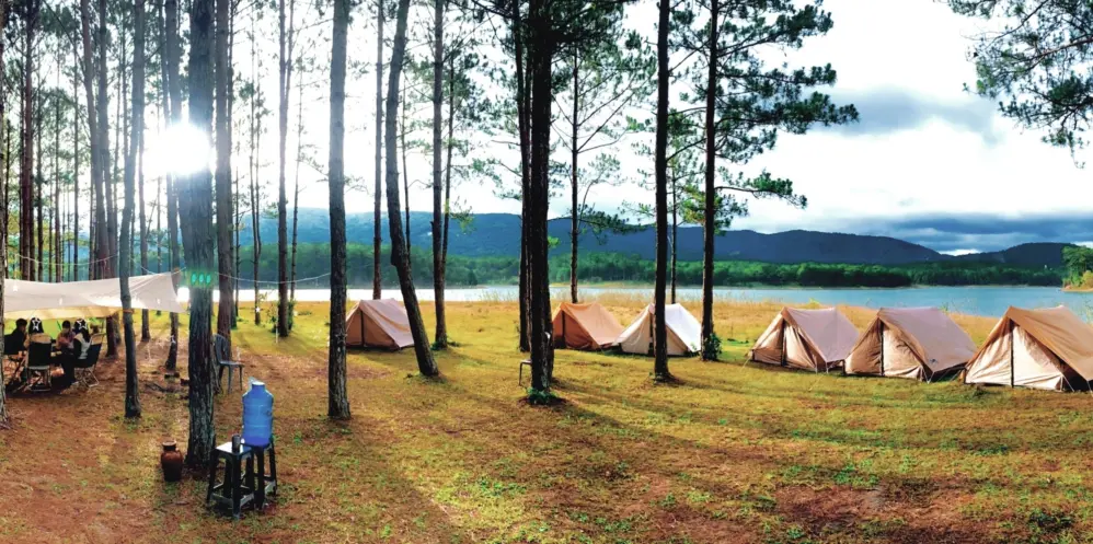 dia diem picnic cam trai ngoai troi tai da lat di xe may sao cho an toan 1