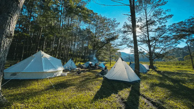 dia diem picnic cam trai ngoai troi tai da lat di xe may sao cho an toan 3