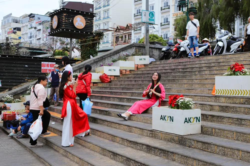 Gợi ý những địa điểm chụp ảnh áo dài Tết ở Đà Lạt
