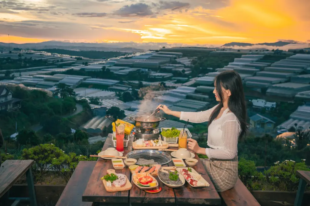 chang vang coffee bbq goc ngam hoang hon binh yen o da lat 6