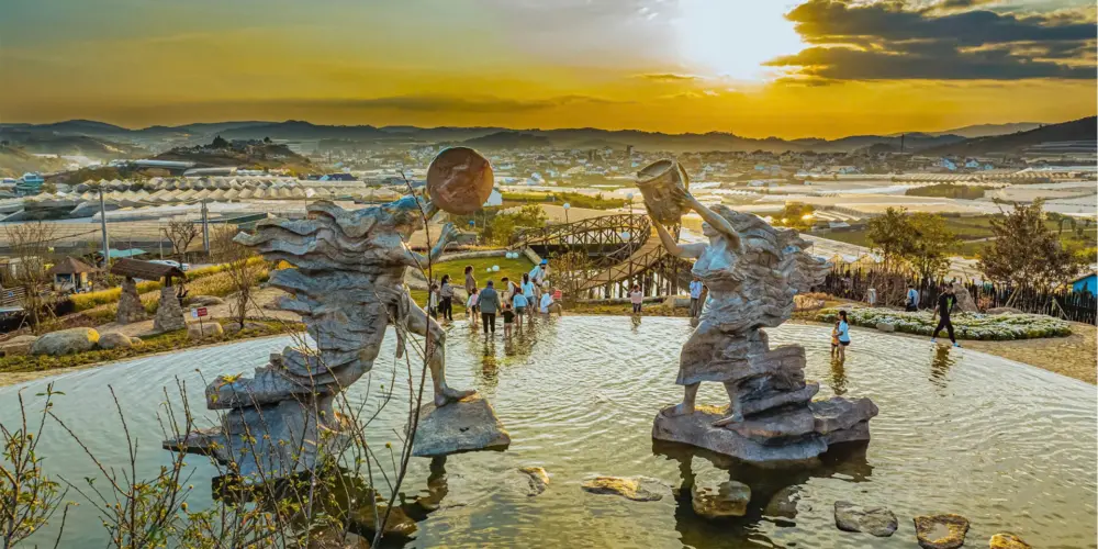 langbiang land da lat to hop vui choi giua nui rung tay nguyen 23